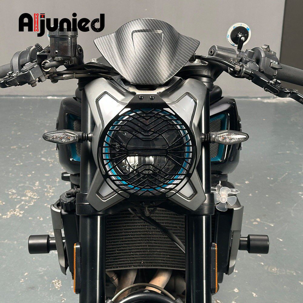 适配春风700CLX Sport改装大灯罩复古前灯罩保护网摩托车大灯护罩