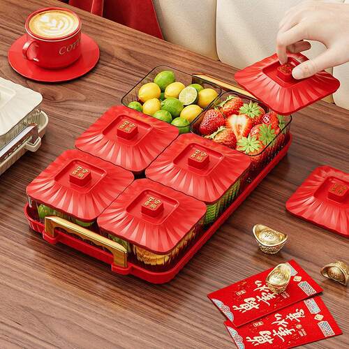 Segmented Candy Box with a touch of luxury, featuring a high