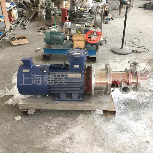 不锈钢304/306L均质乳化超细乳化泵 水粉混合机PLC自动控制配料机