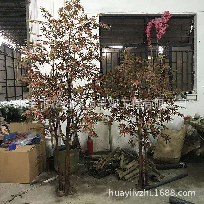 仿真外贸小榕叶盆栽 仿真榕树盆栽景 酒店家居客厅装饰 厂家