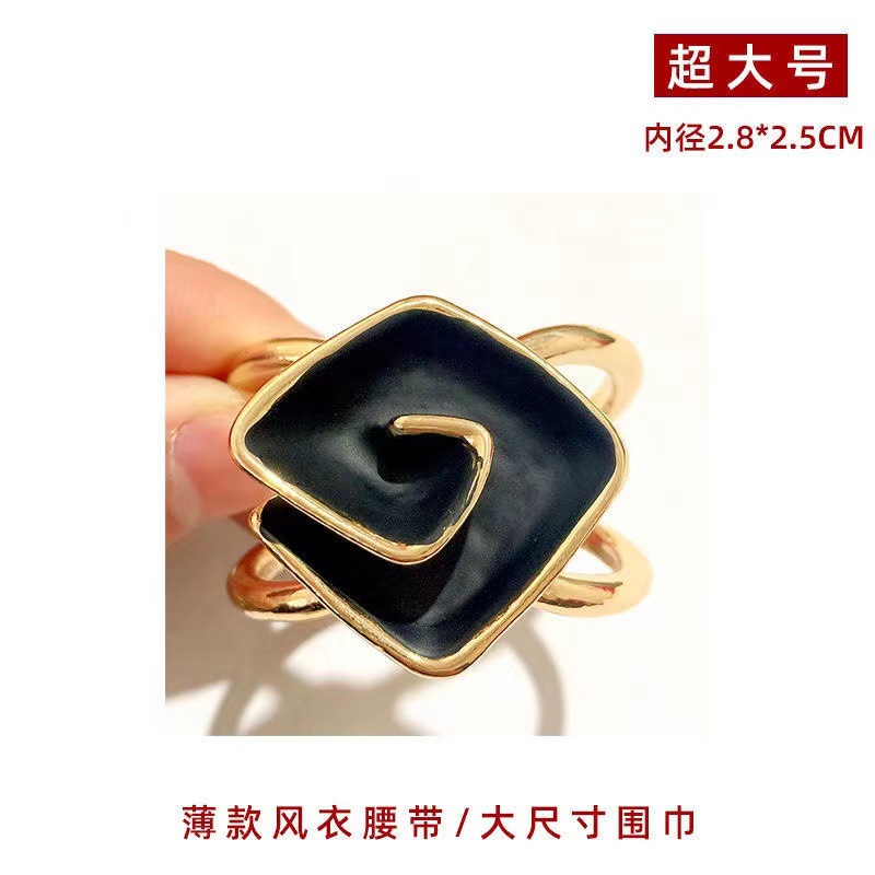 大衣腰带腰带固定时尚加大袖扣