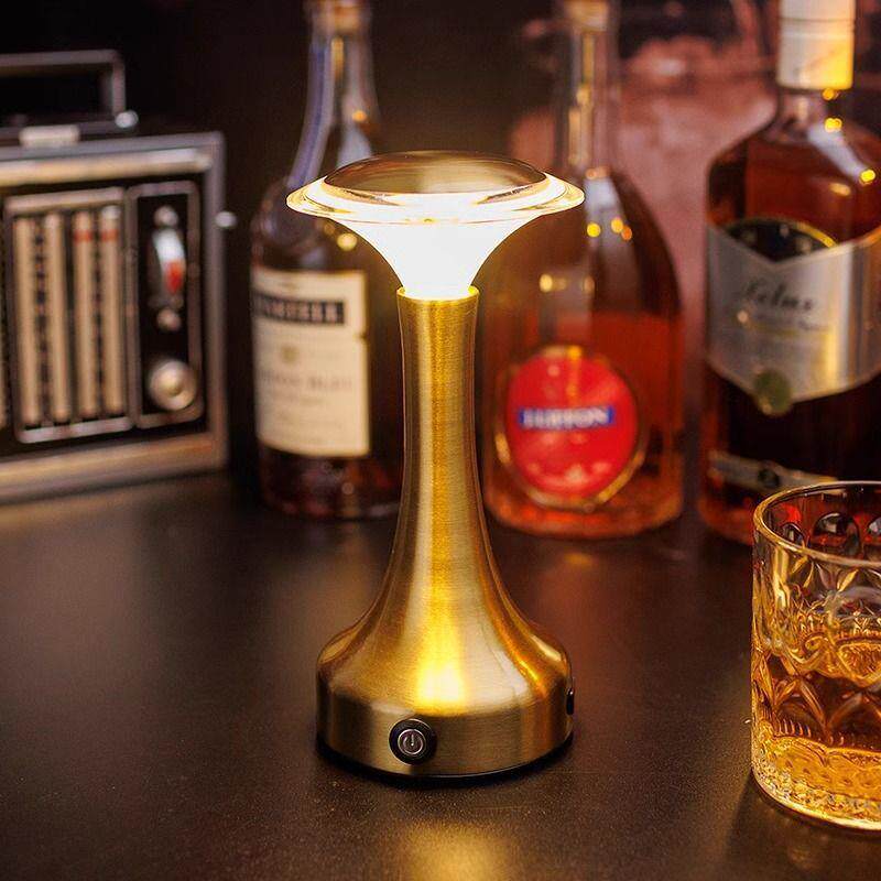 复古酒吧台灯充电户外露营桌面氛围灯小夜灯高级感气氛灯清吧桌灯