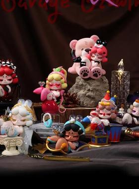 正版 Miss Rara 野蛮生长系列潮玩盲盒手办公仔惊喜生日礼物摆件