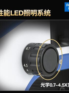 奥斯微（AOSVI）免标定测量高清工业电子显微镜HM203C
