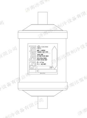 Castel卡士妥双向干燥过滤器DB316/3S,100%分子筛固体滤芯,焊接