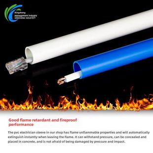 Pvc穿线管电工地下阻燃丝管件接头冷弯保护套塑料防爆表面安装