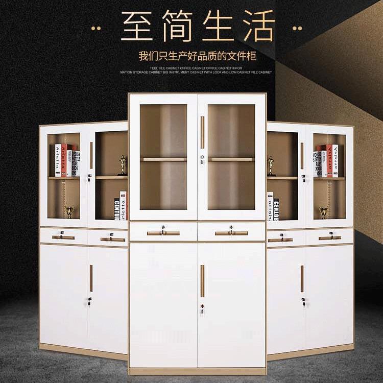 洛阳销售拆装文件柜薄边资料柜加厚拆装柜收纳柜武汉西安钢柜