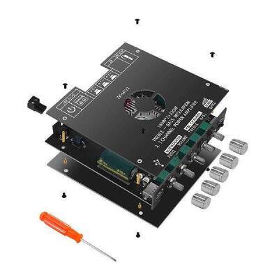 ZK-HT21 Amplifier Board Module with Subwoofer TDA7498E