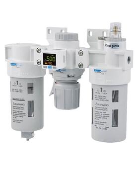 金器气动三联件MACT403-15A-T15 油水分离器调压过滤器排水阀