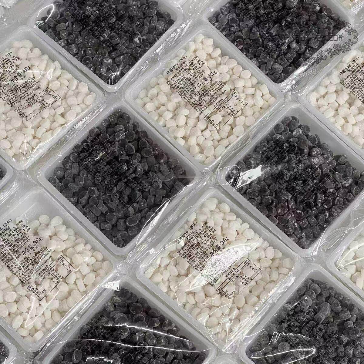 麻薯粒原味/黑糖Q米蛋糕夹心新品鸡蛋仔原料即食芋圆麻薯粒珍珠奶