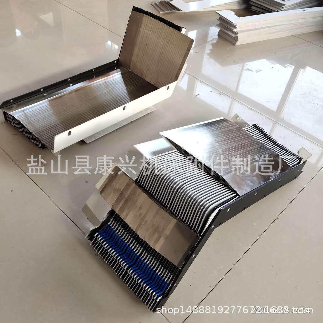 机床导轨铠甲防护罩机械伸缩式盔甲防护罩耐高温防铁屑防尘罩厂家