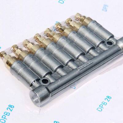 DPB-210 DPB-110 10出油口0.4CC 进口型定量容积式分油器机床润滑