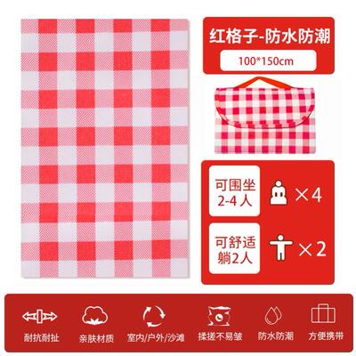 Picnic mat Waterproof mat for outdoor camping 户外野餐垫