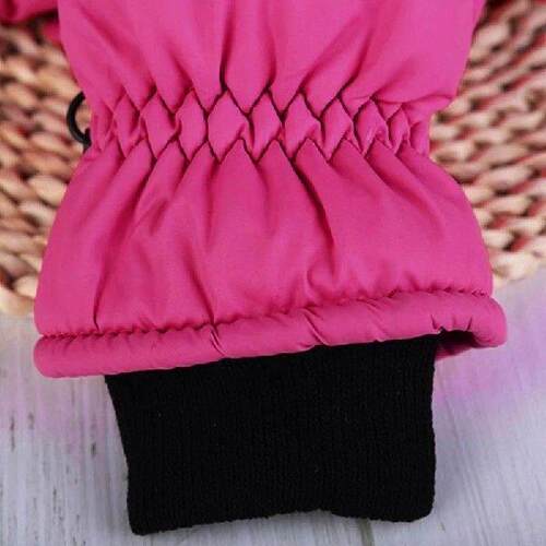 Children Rabbit Pattern Ski Gloves Kids Mittens Stylish &