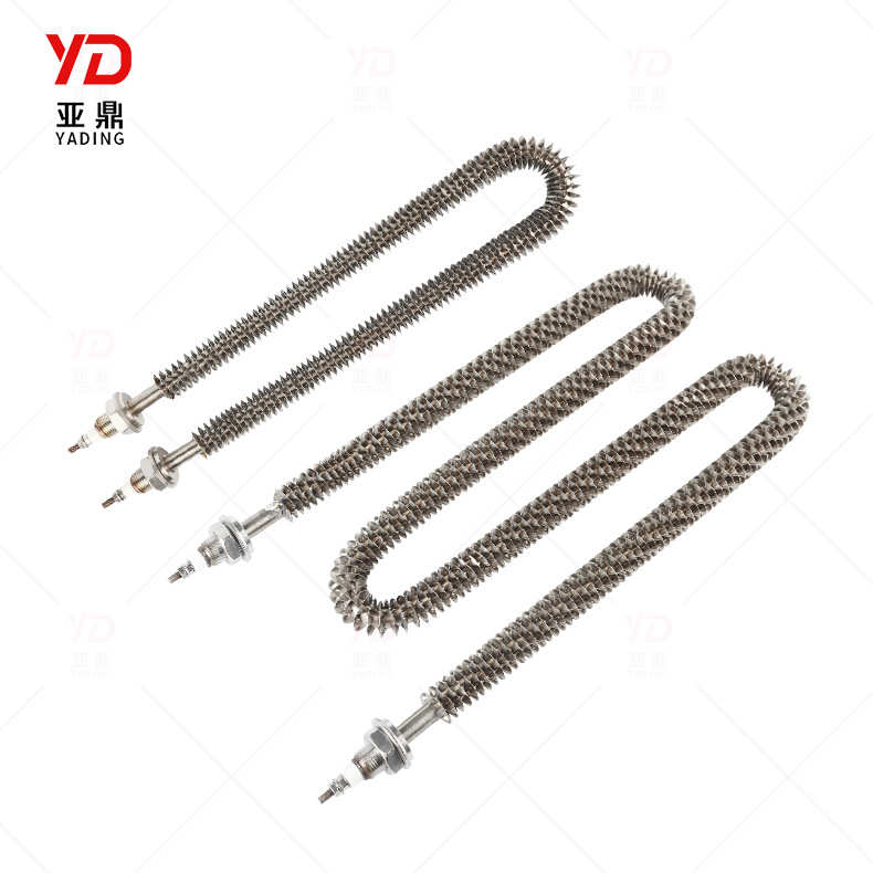 U型翅片加热管不锈钢干烧电热管 220V/380V W型翅片管耐用稳定