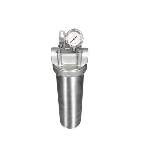 莱特FLT-0230不锈钢过4滤器 10寸单芯加压固液可分离福纸芯过滤器