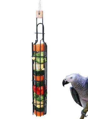 for Creative Metal Multi-Purpose Cage Hanging Bird Fruit