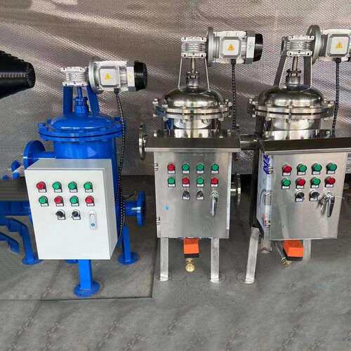 淬火机水处理用全自动清洗过滤器 不锈钢自清洗过滤器PLC电动控制