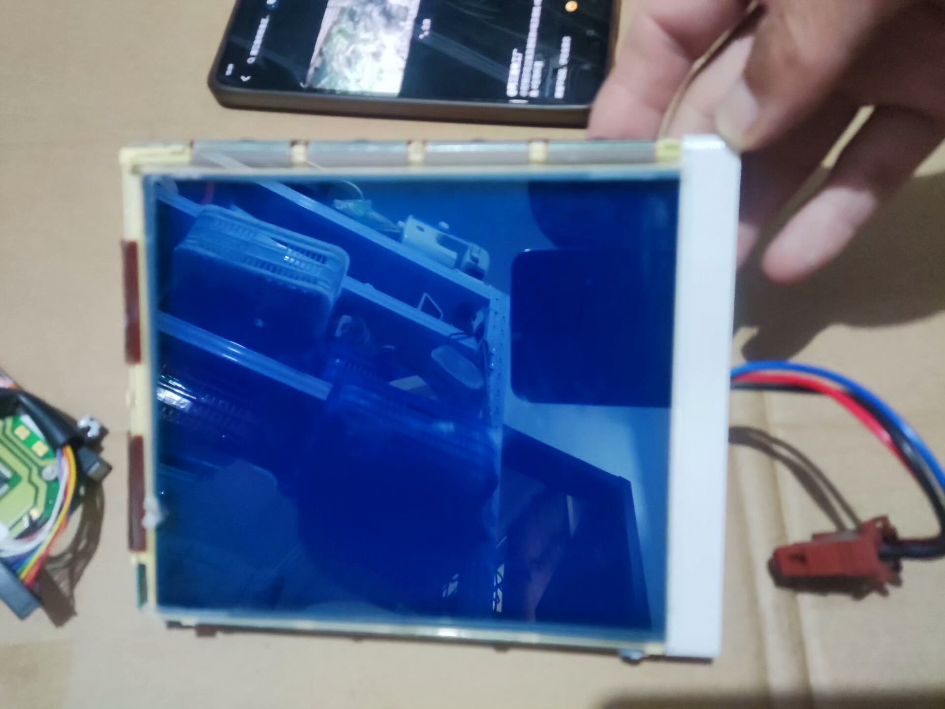 EC7500B-NS显示屏，二手拆机，成色如图，包用，需要下