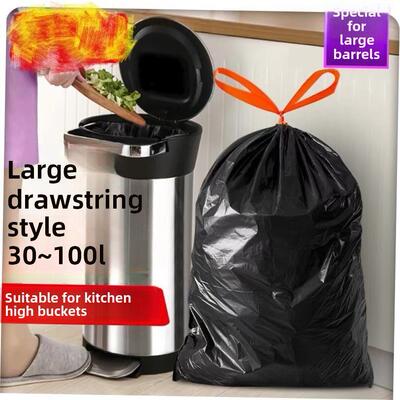 Garbage bags portable kitchen large trash can plastic bag