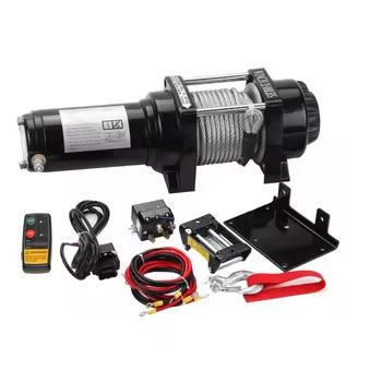 厂家直销12v/24v3500磅电动绞盘