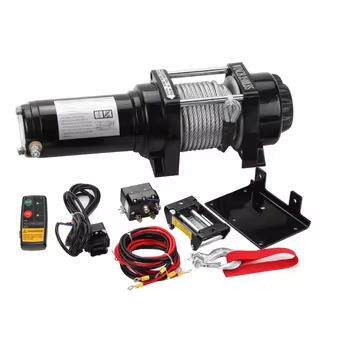 厂家直销12v/24v500磅电动绞盘