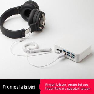 相机防盗器一拖四六八十路二手表报警器套绳线耳机手环体验台演示