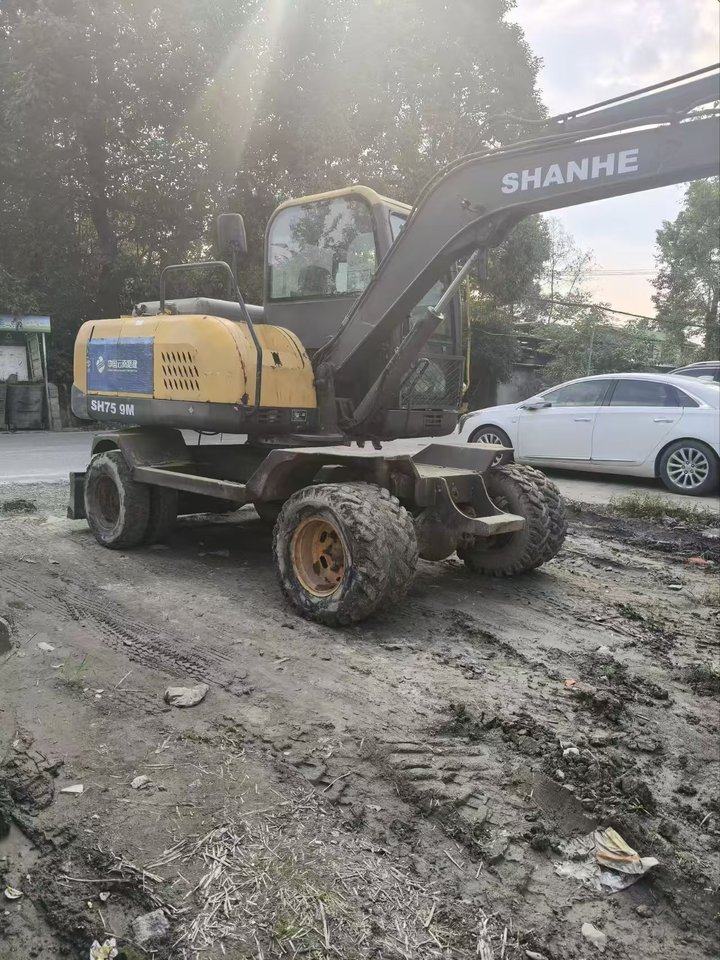 1月9日成都山河重工SH75-9M型轮式液压挖掘机（出价即进入倒计时）网络拍卖公告