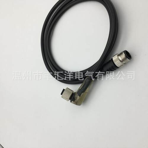 耐油耐高温耐腐蚀连接线 WKC4T-P7X2-2-5-10-RSC4T/TXL带LED