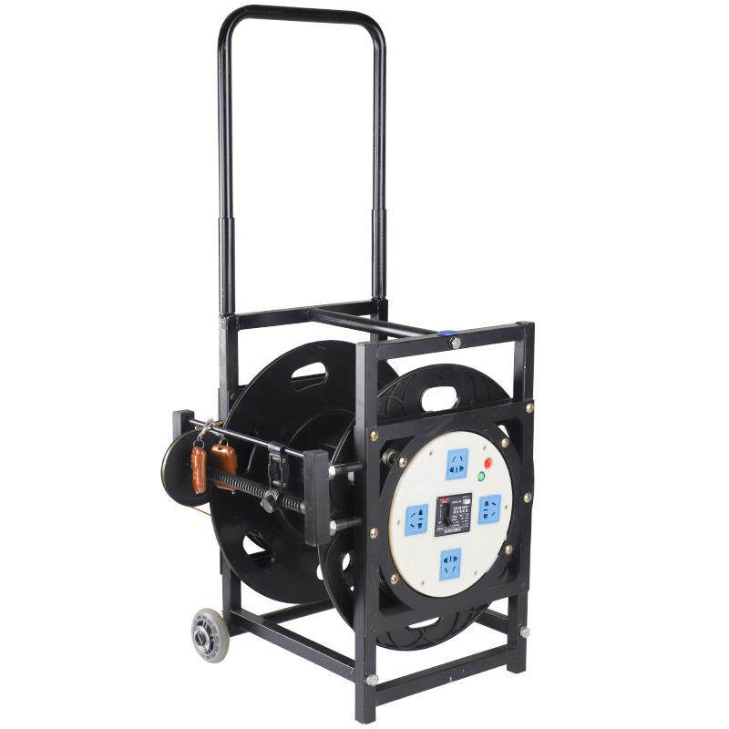 金兰湾自动电缆盘电动绕线盘自动收线盘220V/380V自动收线器线轴