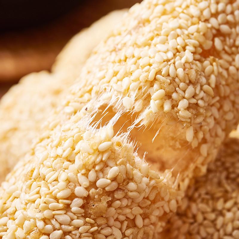 湖南特产麻枣雪枣传统老式手工小吃芝麻糕点零食麻薯膨化休闲食品