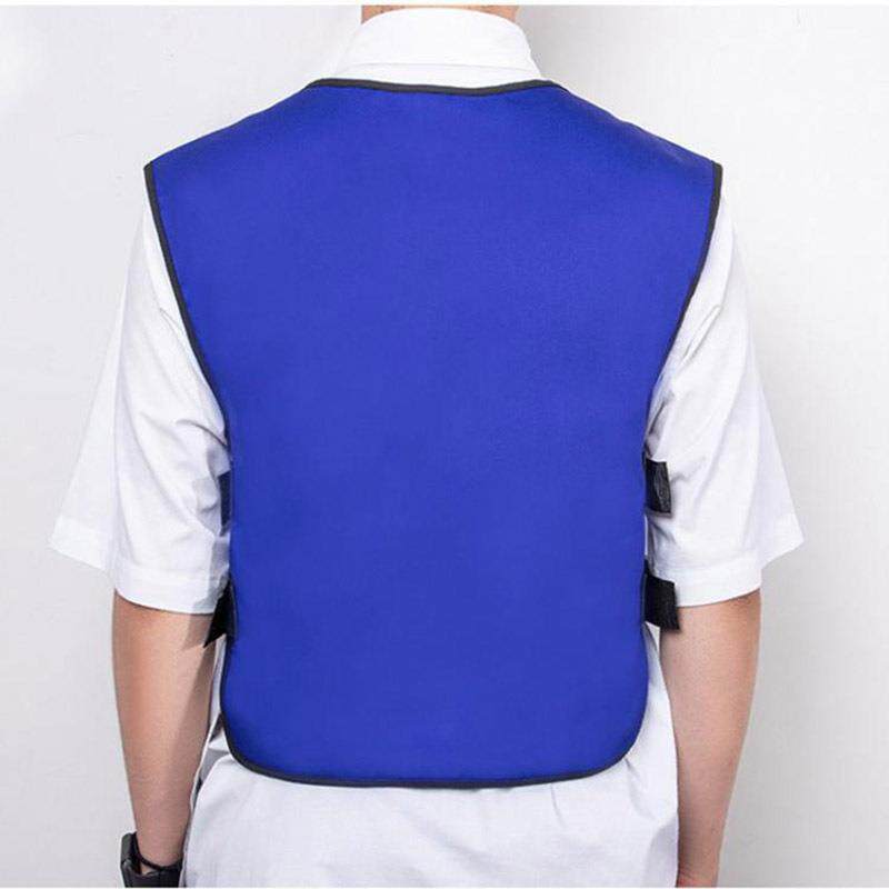户外高温作业防暑服透气阻燃夏季降温马甲冰袋款厨师环卫冰凉背心
