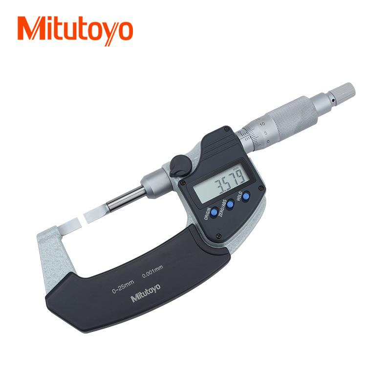 Mitutoyo三丰叶片千分尺422-260千分尺薄片B型0.4mm厚0-25*0.001