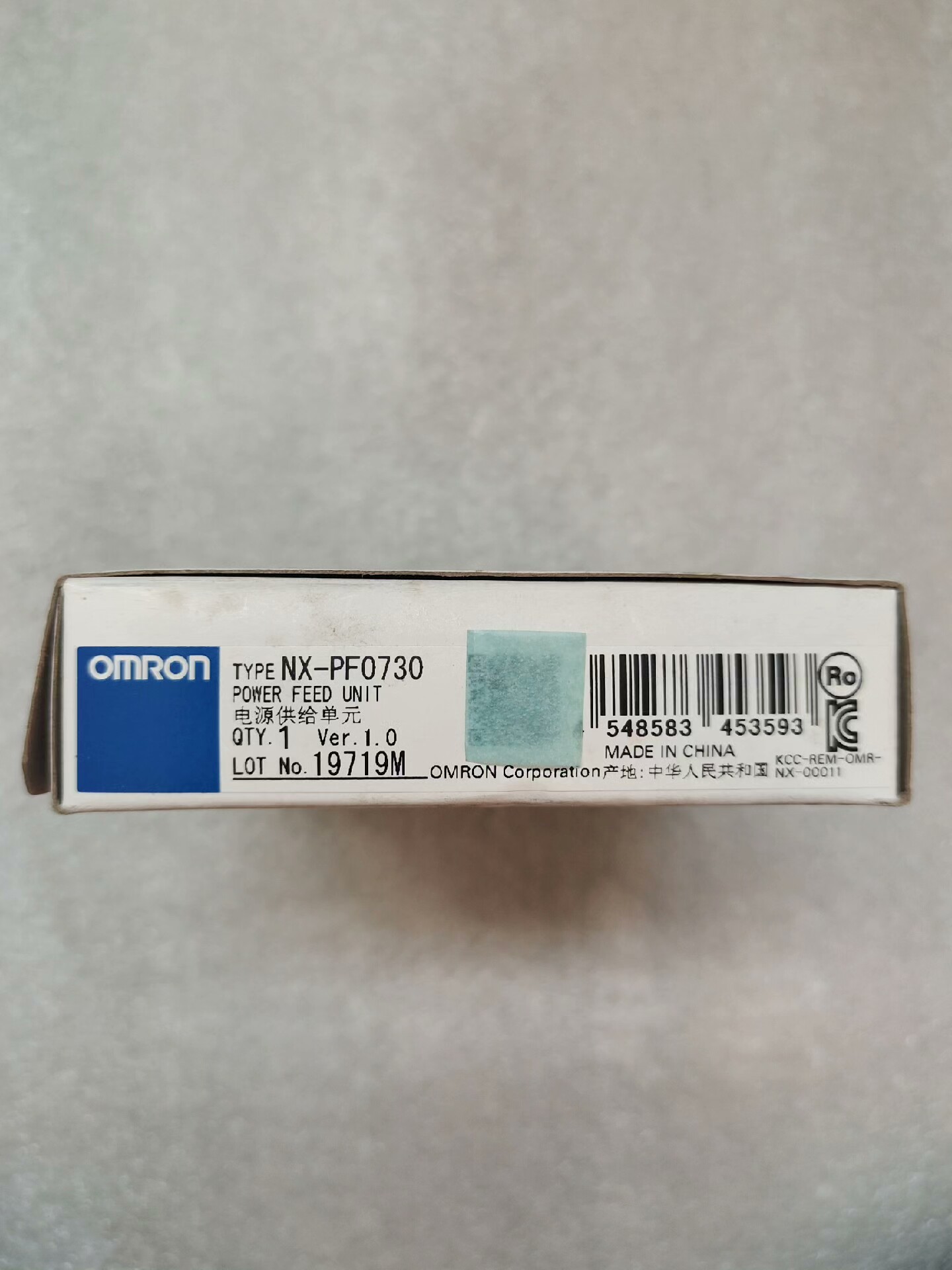 OMRON 欧姆龙  NX-PF0730  实物拍摄  全新