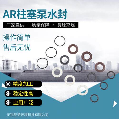 柱塞泵AR密封件配件RSV水封2189工业泵高压泵配件设备耐油稳定