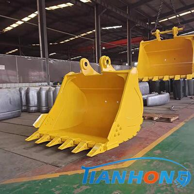 济宁天鸿 SH380挖机标准铲斗 1.8方斗容 耐磨耐用 挖机铲斗