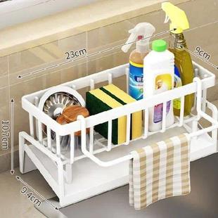 Shelf Sink Stainless Steel Drain Self Kitchen draining