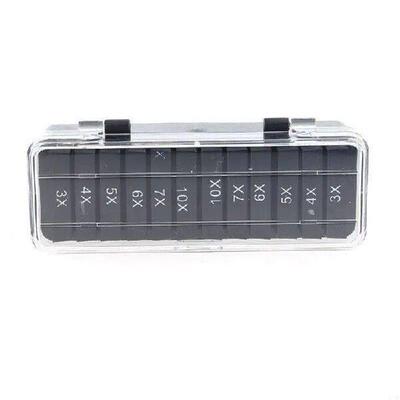 E1PC Led Light Lamp Double Eye Glasses Loupe Lens Glasses