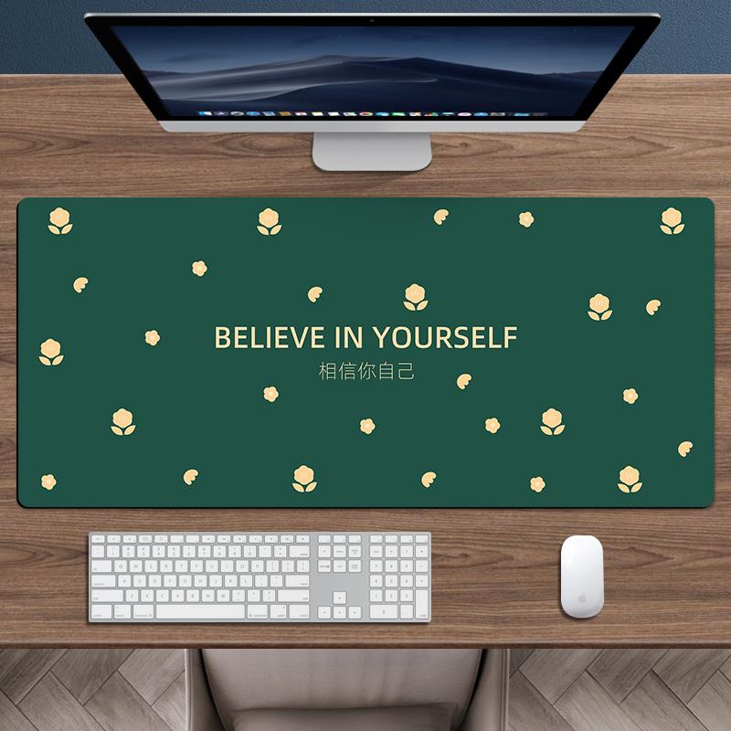 鼠标垫子女生超大护腕桌垫书桌学生电脑桌垫电脑周边定制办公桌垫