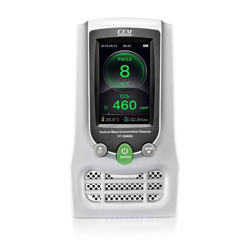 CEM华盛昌DT-9680TVOC检测仪PM2.5温湿度室内家用空气质量检测仪