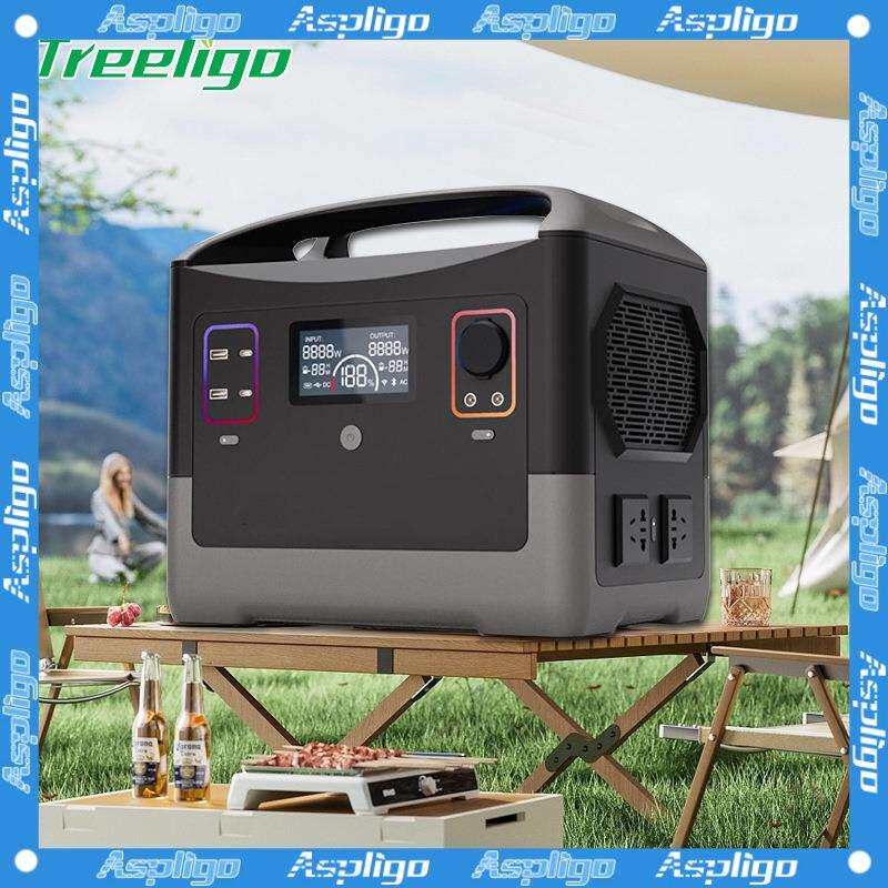 便携式1000W多功能户外储能电源220V移动应急电源大容量