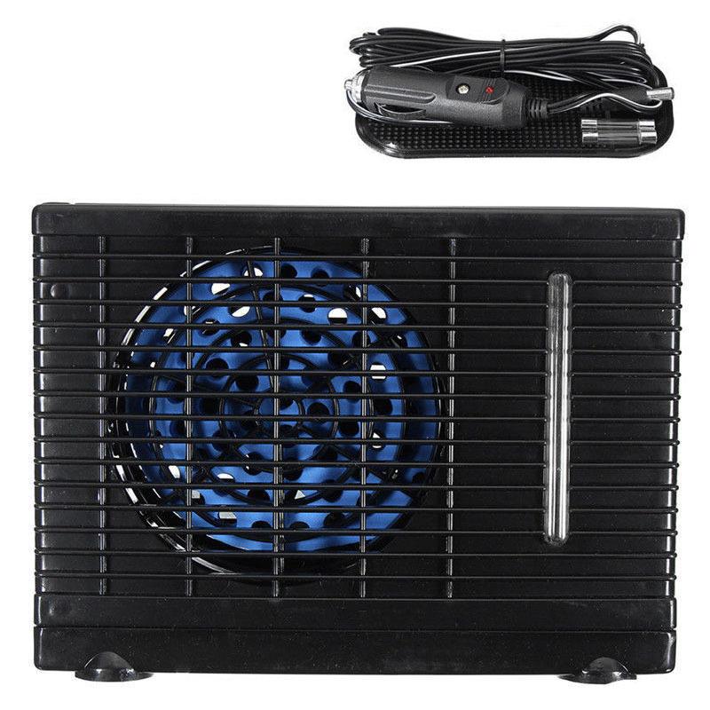 便携式汽车12V/24V水制冷车载空调扇冷风机车用可移动制冷器