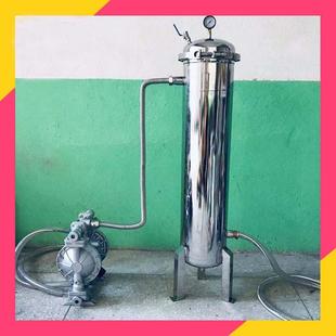 瓜果叶面肥杂质过滤器滴灌用水溶肥过滤机去除肥料中 细小杂质