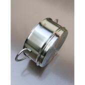 24cm带柄 10不锈钢蒸笼蒸屉蒸架304加厚家用厨房蒸格可叠加16