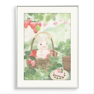 限量版 画 莓有烦恼 国朝艺术家黄峰霞 新品 限时捡漏