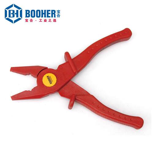 Booher宝合绝缘工具 单色绝缘塑料尖头线夹200mm BH0233008