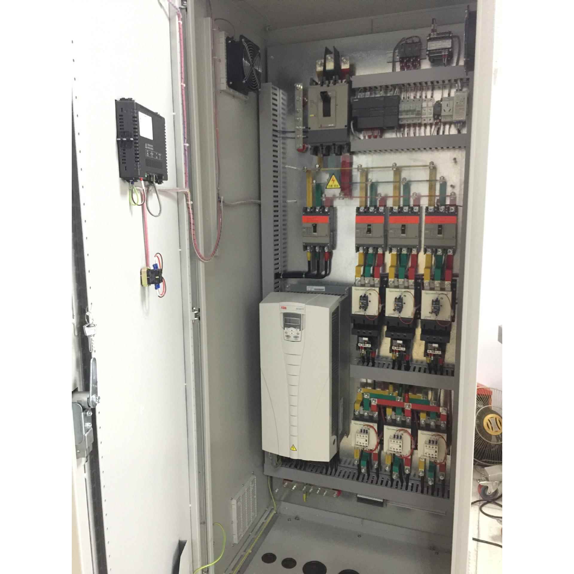 厂家配电柜变频柜触摸屏PLC水泵风机控制柜配电箱成套控制系统