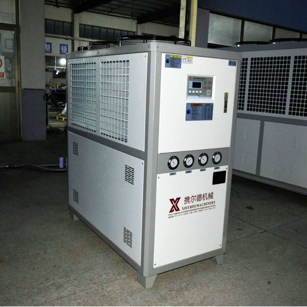 工业冷水机风冷式冰水制冷5P10匹激光注塑模具水冷涡旋式冷水机组