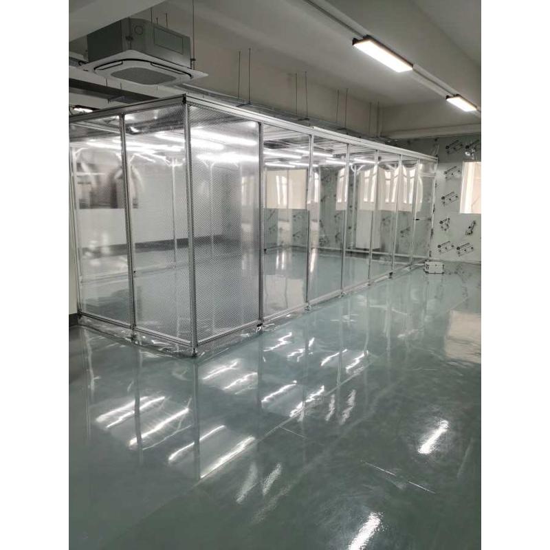 百级洁净局部棚棚净化可铝型材无尘室定制车间棚无尘棚移动
