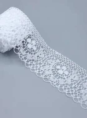 批发现货4cm蕾丝小花边辅料服装饰配件手工缝纫裙摆衣帽饰 蕾丝边